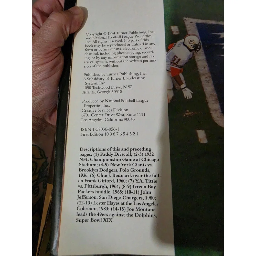 NFL 75 Seasons The Complete Story of the National Football League 1920-1995 Book